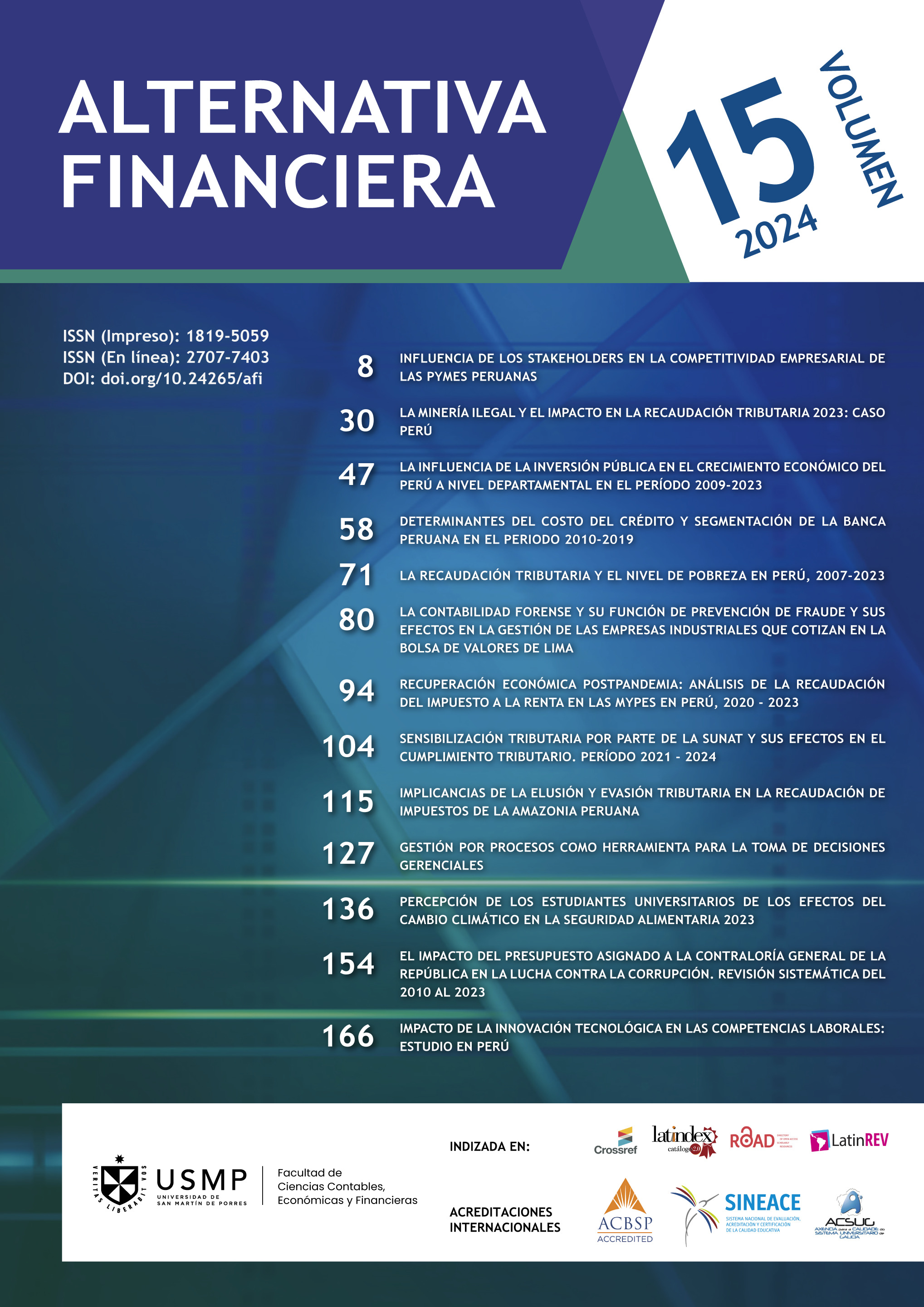 Revista Alternativa Financiera