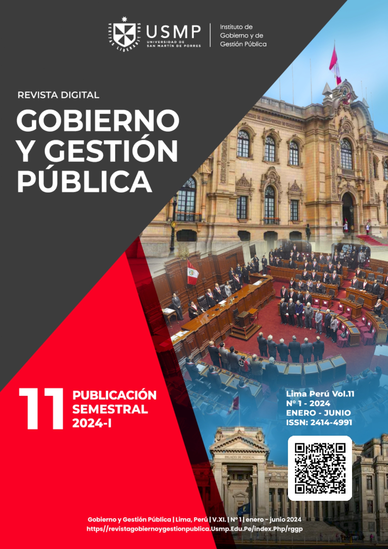 					Ver Vol. 11 Núm. 1 (2024): Revista Gobierno y Gestión Pública
				