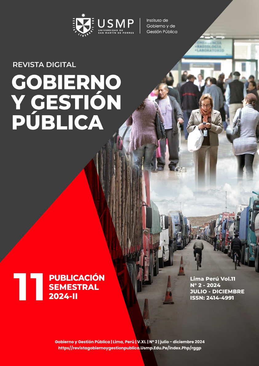 					Ver Vol. 11 Núm. 2 (2024): Revista Gobierno y Gestión Pública
				