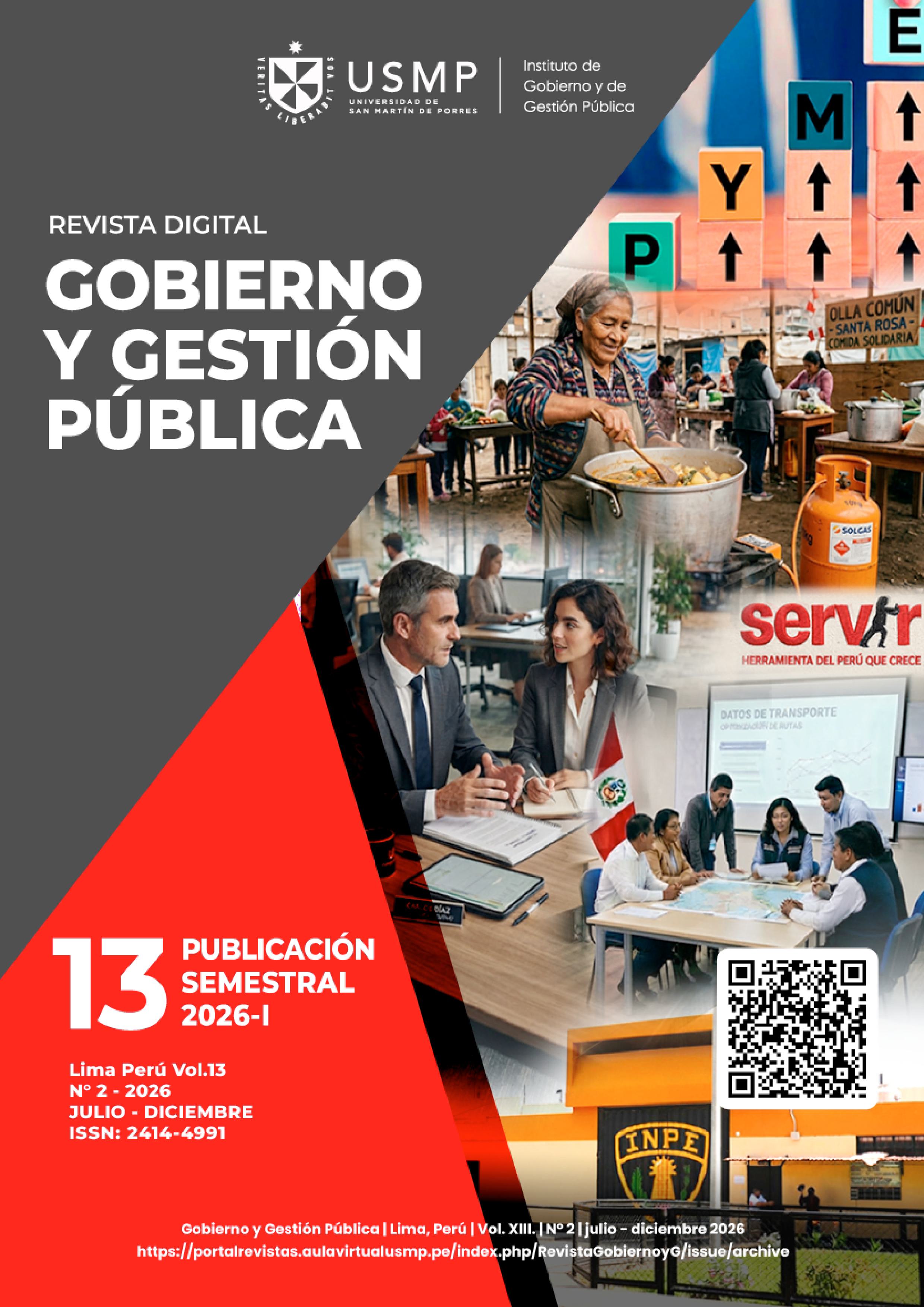 					Ver Vol. 13 Núm. 2 (2026): Revista Gobierno y Gestión Pública
				